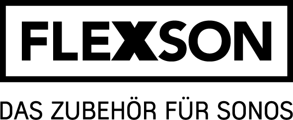 Flexson FLXPLAY3B schwarz Wandhalterung passend für SONOS PLAY:3